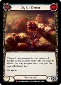 Dig Up Dinner - Dusk till Dawn - Flesh and Blood TCG card
