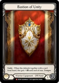 Bastion of Unity - Dusk till Dawn - Flesh and Blood TCG card