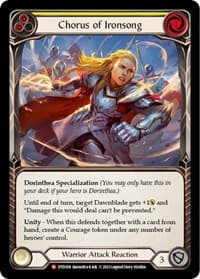 Chorus of Ironsong - Dusk till Dawn - Flesh and Blood TCG card