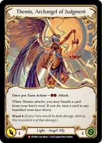 Figment of Judgment // Themis, Archangel of Judgment - Dusk till Dawn - Flesh and Blood TCG card