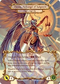 Figment of Judgment // Themis, Archangel of Judgment (Marvel) - Dusk till Dawn - Flesh and Blood TCG card