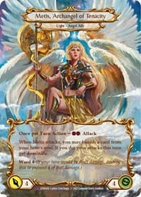 Figment of Tenacity // Metis, Archangel of Tenacity (Marvel) - Dusk till Dawn - Flesh and Blood TCG card