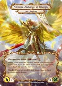 Figment of Triumph // Victoria, Archangel of Triumph (Marvel) - Dusk till Dawn - Flesh and Blood TCG card