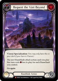 Bequest the Vast Beyond - Dusk till Dawn - Flesh and Blood TCG card