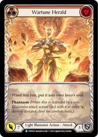 Wartune Herald (Red) - Dusk till Dawn - Flesh and Blood TCG card