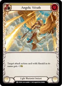 Angelic Wrath (Yellow) - Dusk till Dawn - Flesh and Blood TCG card