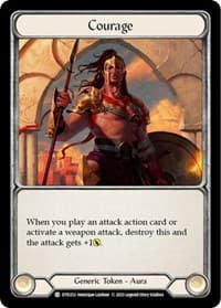 Courage - Dusk till Dawn - Flesh and Blood TCG card