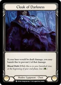 Cloak of Darkness - Dusk till Dawn - Flesh and Blood TCG card