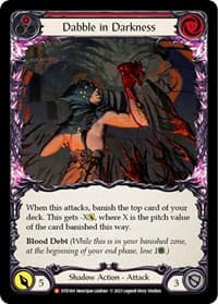 Dabble in Darkness - Dusk till Dawn - Flesh and Blood TCG card