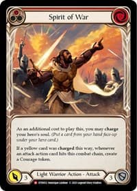 Spirit of War - Dusk till Dawn - Flesh and Blood TCG card