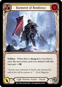 Banneret of Resilience - Dusk till Dawn - Flesh and Blood TCG card