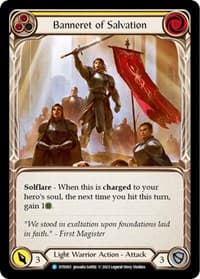 Banneret of Salvation - Dusk till Dawn - Flesh and Blood TCG card