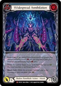 Widespread Annihilation (Extended Art) - Dusk till Dawn - Flesh and Blood TCG card