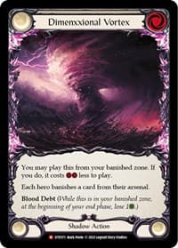 Dimenxxional Vortex - Dusk till Dawn - Flesh and Blood TCG card