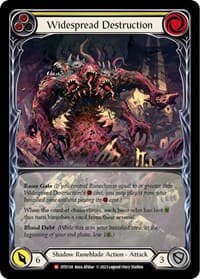 Widespread Destruction (Extended Art) - Dusk till Dawn - Flesh and Blood TCG card