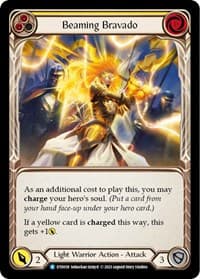 Beaming Bravado (Yellow) - Dusk till Dawn - Flesh and Blood TCG card