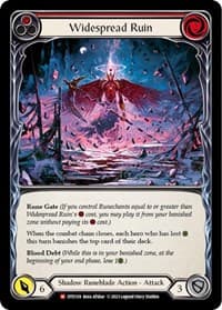 Widespread Ruin - Dusk till Dawn - Flesh and Blood TCG card