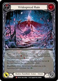 Widespread Ruin (Extended Art) - Dusk till Dawn - Flesh and Blood TCG card