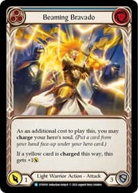Beaming Bravado (Blue) - Dusk till Dawn - Flesh and Blood TCG card