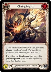 Glaring Impact (Red) - Dusk till Dawn - Flesh and Blood TCG card