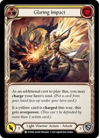 Glaring Impact (Yellow) - Dusk till Dawn - Flesh and Blood TCG card