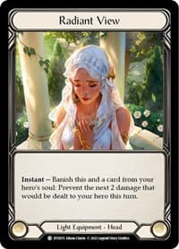 Radiant View - Dusk till Dawn - Flesh and Blood TCG card