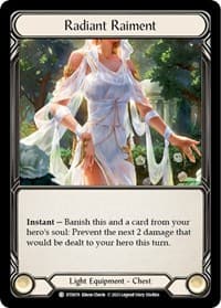 Radiant Raiment - Dusk till Dawn - Flesh and Blood TCG card