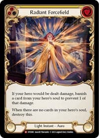 Radiant Forcefield - Dusk till Dawn - Flesh and Blood TCG card