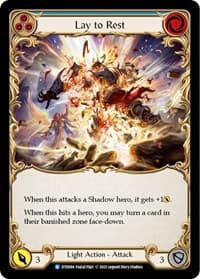 Lay to Rest (Blue) - Dusk till Dawn - Flesh and Blood TCG card