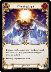 Cleansing Light (Yellow) - Dusk till Dawn - Flesh and Blood TCG card