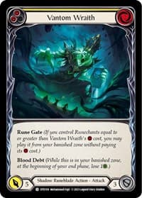 Vantom Wraith (Yellow) - Dusk till Dawn - Flesh and Blood TCG card