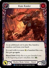 Ram Raider (Yellow) - Dusk till Dawn - Flesh and Blood TCG card