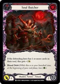 Soul Butcher (Red) - Dusk till Dawn - Flesh and Blood TCG card