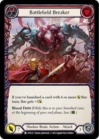 Battlefield Breaker (Red) - Dusk till Dawn - Flesh and Blood TCG card