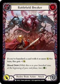 Battlefield Breaker (Yellow) - Dusk till Dawn - Flesh and Blood TCG card