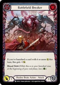 Battlefield Breaker (Blue) - Dusk till Dawn - Flesh and Blood TCG card