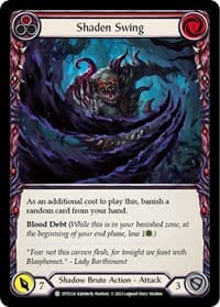 Shaden Swing (Red) - Dusk till Dawn - Flesh and Blood TCG card