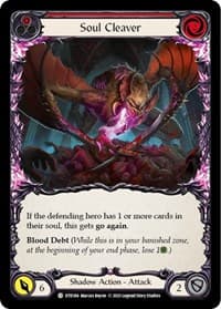 Soul Cleaver (Red) - Dusk till Dawn - Flesh and Blood TCG card