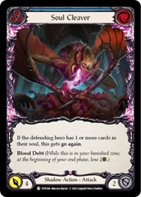 Soul Cleaver (Blue) - Dusk till Dawn - Flesh and Blood TCG card
