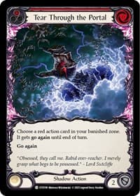 Tear Through the Portal (Red) - Dusk till Dawn - Flesh and Blood TCG card