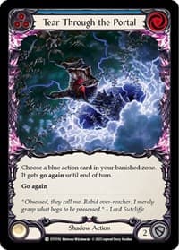 Tear Through the Portal (Blue) - Dusk till Dawn - Flesh and Blood TCG card