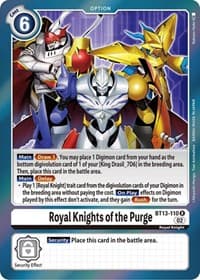 Royal Knights of the Purge - Versus Royal Knights - Digimon Card Game card