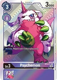 Psychemon (Versus Royal Knight Booster Pre-Release) - New Awakening - Digimon Card Game card