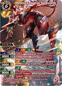 Meteor Emperor Siegwurm (SPR) - False Gods - Battle Spirits Saga card
