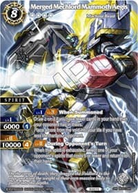 Merged Mechlord Mammoth Aegis (SPR) - False Gods - Battle Spirits Saga card