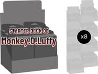 Starter Deck 8: Monkey.D.Luffy Display Case - ST-08: Starter Deck 8 Monkey.D.Luffy - One Piece Card Game card