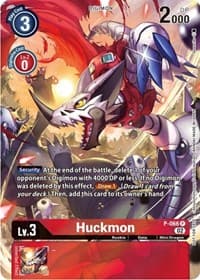 Huckmon - P-066 (Official Tournament Pack Vol.10) - Digimon Promotion Cards - Digimon Card Game card