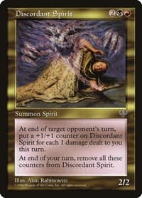 Discordant Spirit - Mirage - Magic: The Gathering card