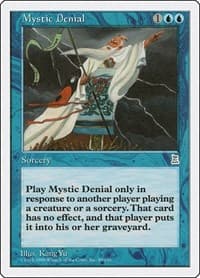 Mystic Denial - Portal Three Kingdoms - Magic: The Gathering card