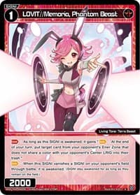 LOVIT//Memoria, Phantom Beast - Conflated Diva - WIXOSS card